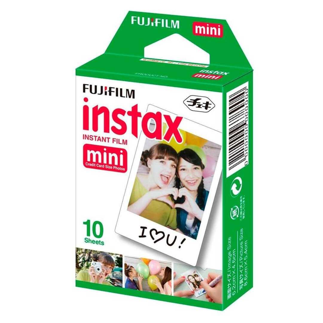 PELICULA FUJIFILM INSTAX GLOSSY MINI 10 COPIAS