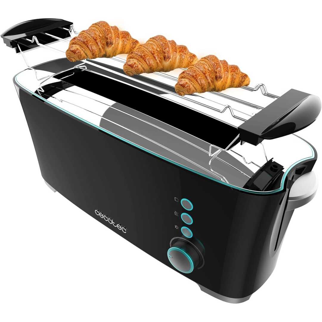 TOST. CECOTEC TOAST&TASTE 2R LARGO NEGRO 2180