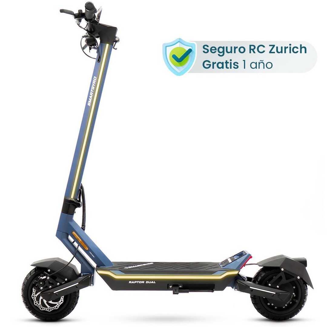 PATIN ELECTRICO SMARTGYRO RAPTOR EVO LR 10 1000W