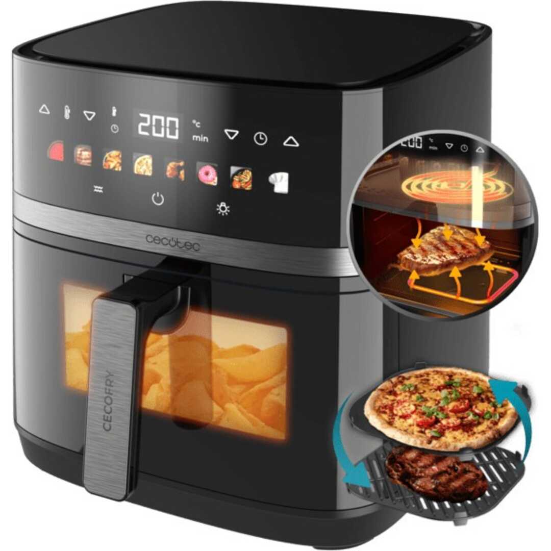 FREIDORA AIRE CECOTEC DUOHEAT 8000 100501 8LTS