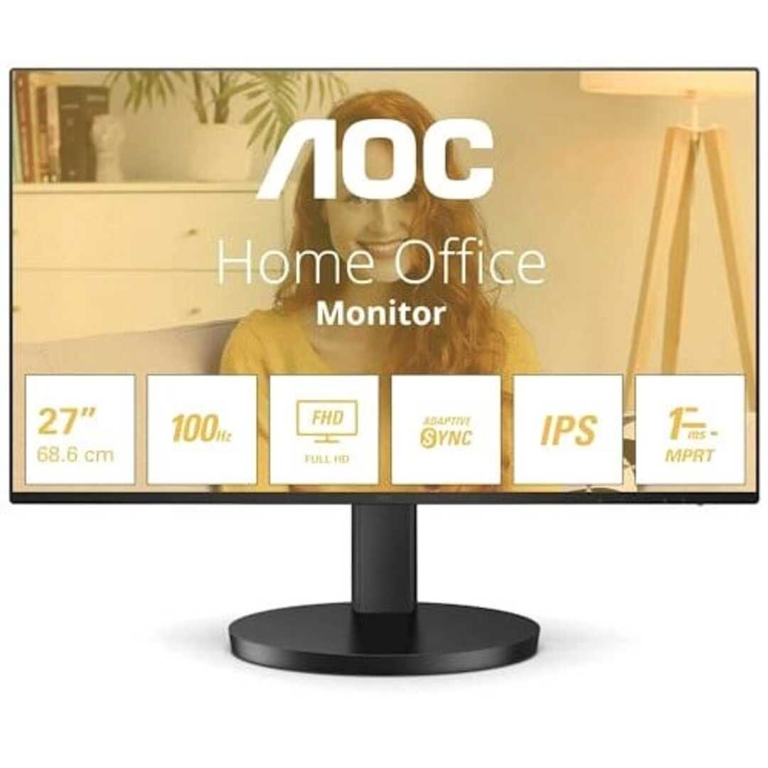 MONITOR AOC 27 27B3HA2 FHD 100HZ VGA HDMI IPS