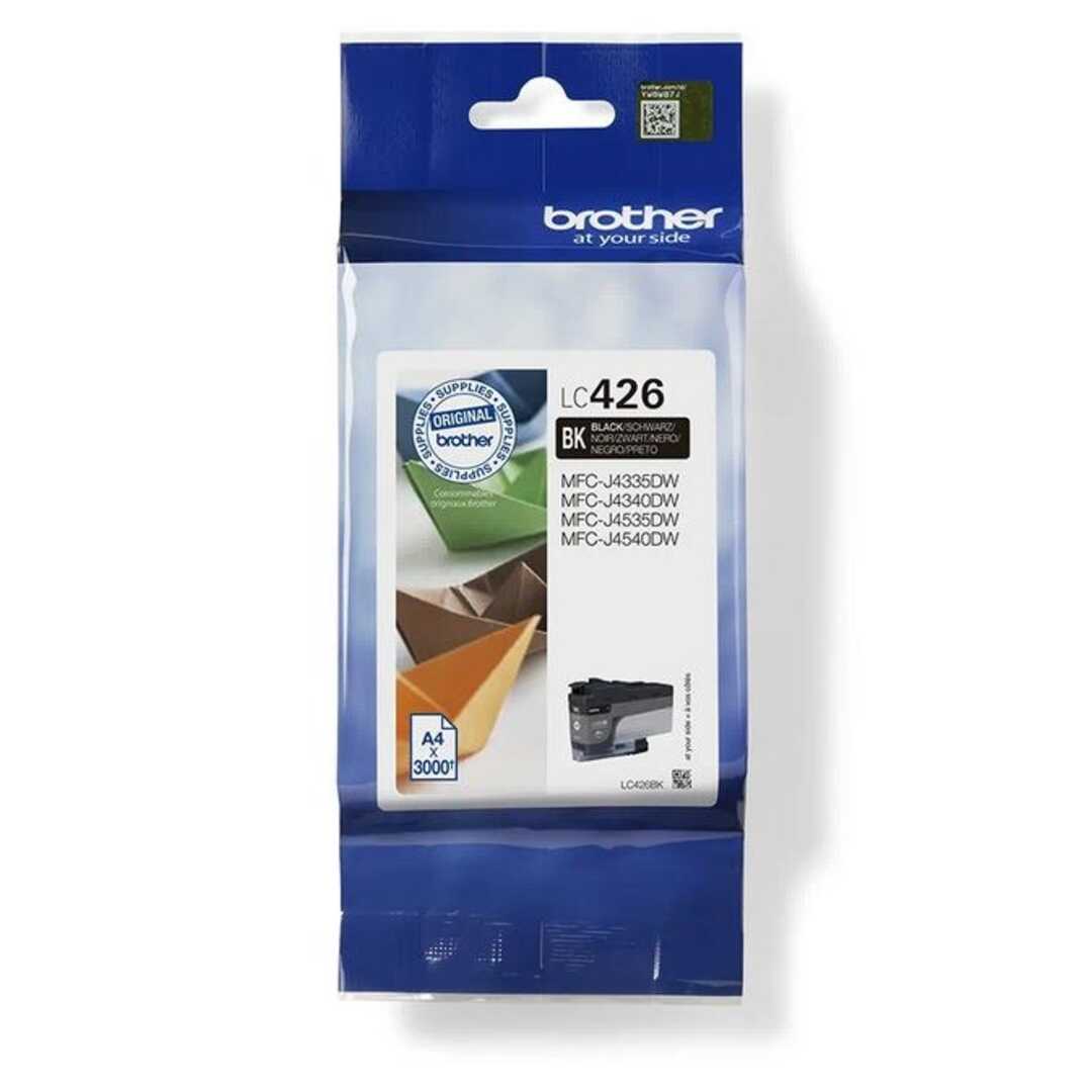 TINTA BROTHER LC426BK NEGRO DURACÓN 3000 PÁG