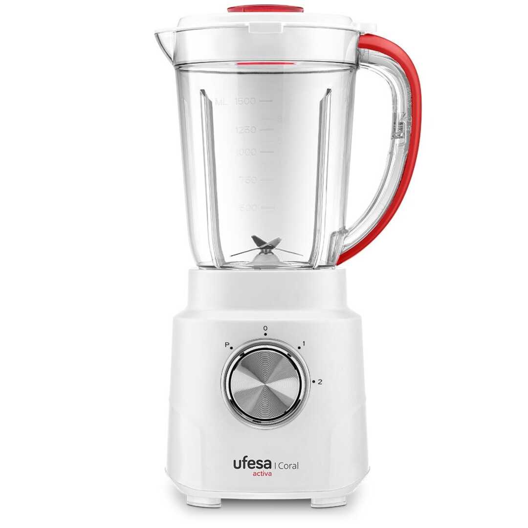 BATID. VASO UFESA CORAL 600W 1,5L 4CUCHI