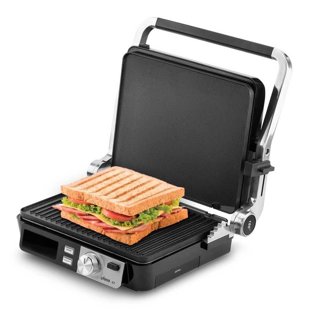 GRILL UFESA K2 2000W LCD 29X23 RESIS.INTEGRADA