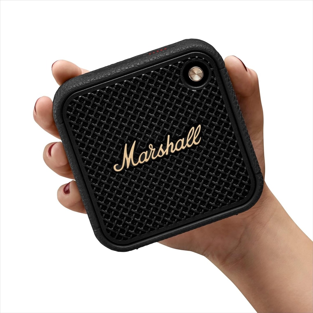 ALTAVOZ MARSHALL WILLEN II BLACK & BRASS
