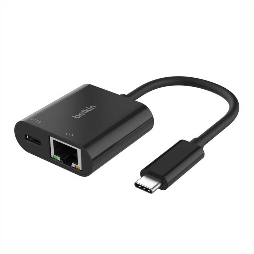 ADAPTADOR BELKIN INC019 USB C ETHERNET +CARGA 100W