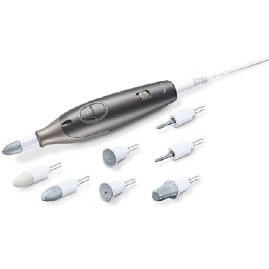 SET MANICURA BEURER MP1R SMOOTH+ PEDICURA 7ACC
