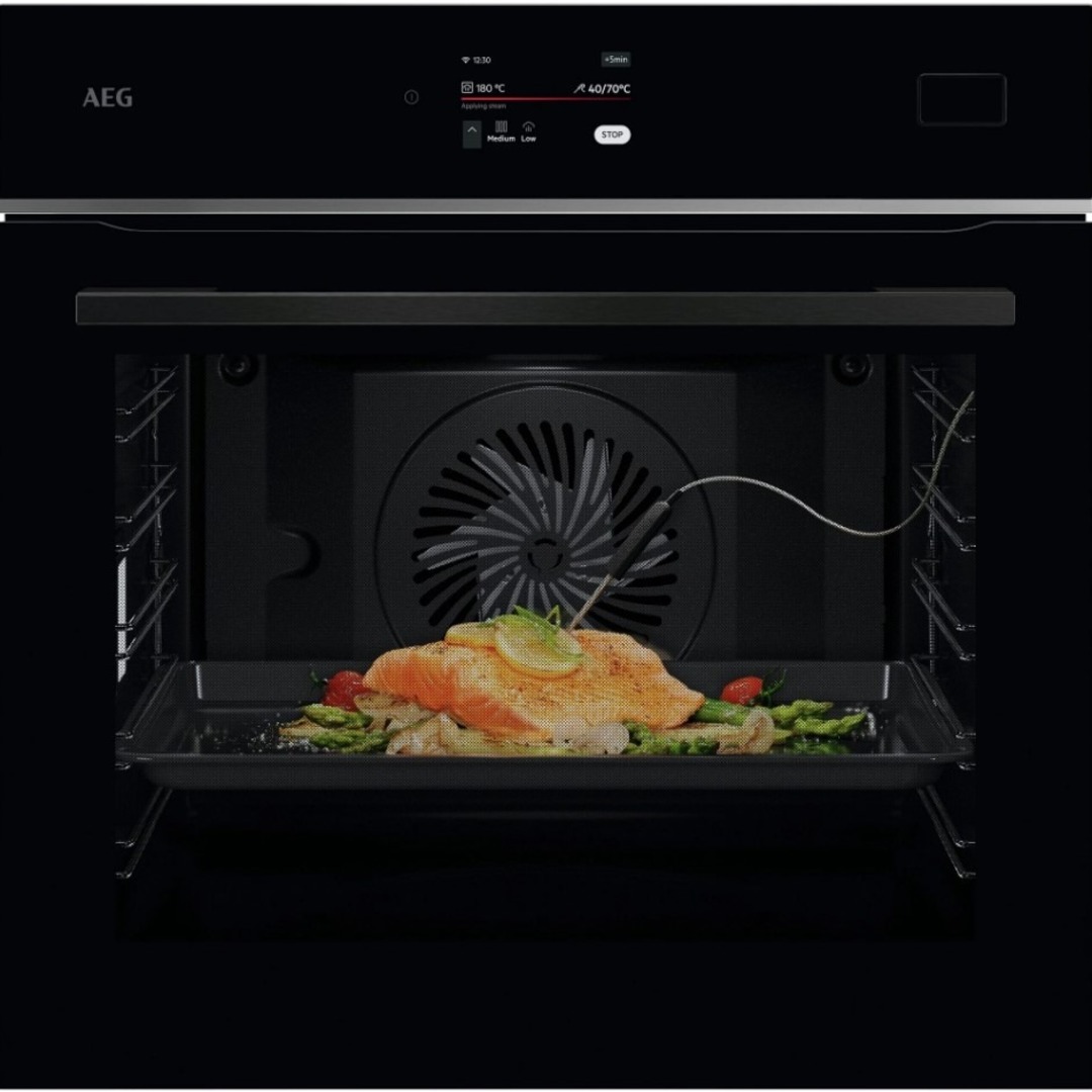 HORNO AEG TB8SB73ZAB 70L VAPOR GT DSP NEGRO