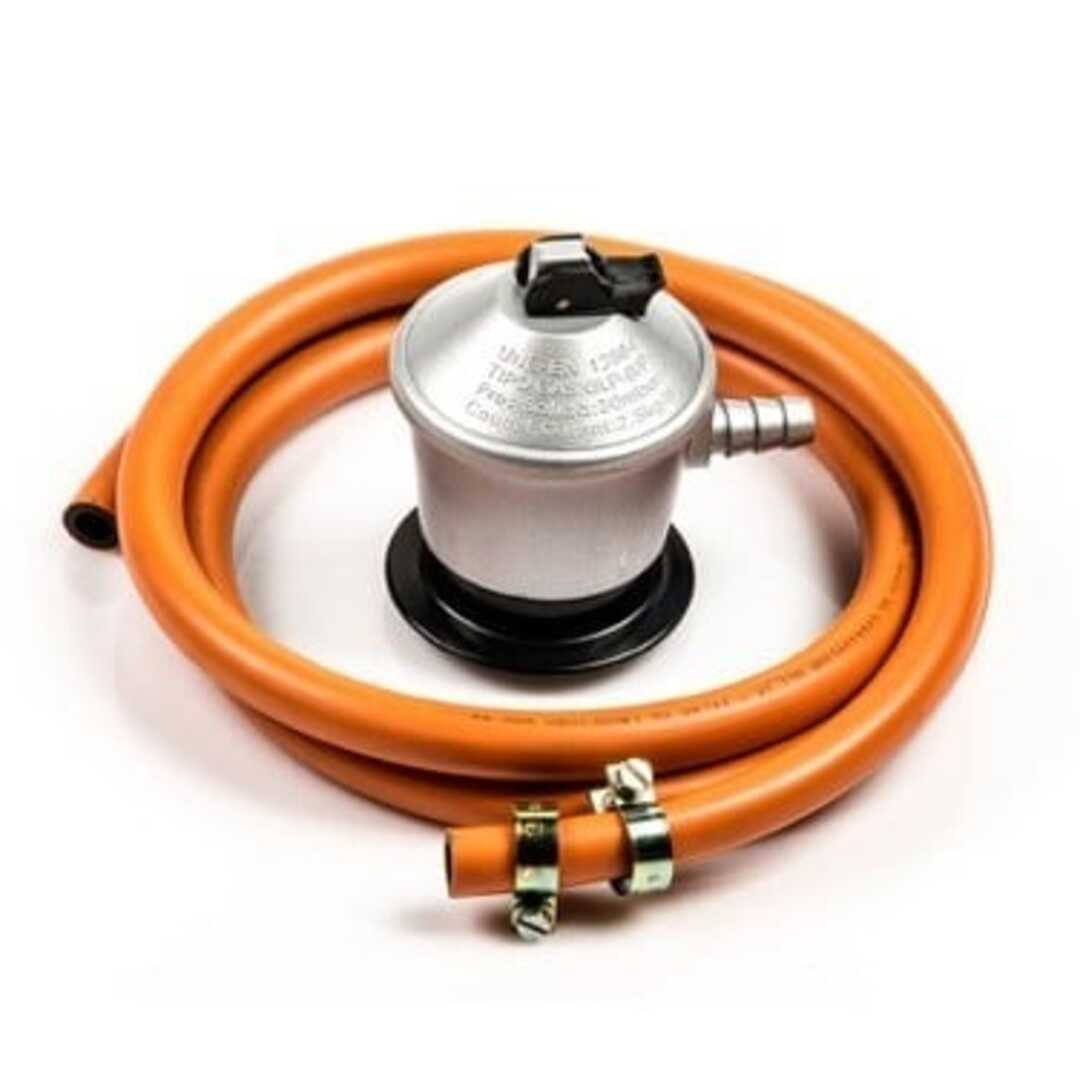 REGULADOR GAS COMGAS KIT 0,60M TUBO + 2 ABRAZADERA