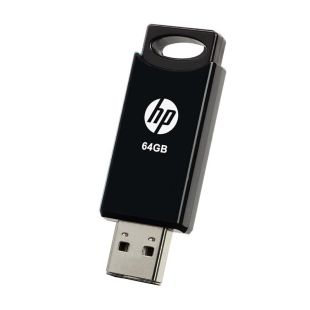 MEMORIA USB HP V212W/211 USB 2.0 64GB NEGRO