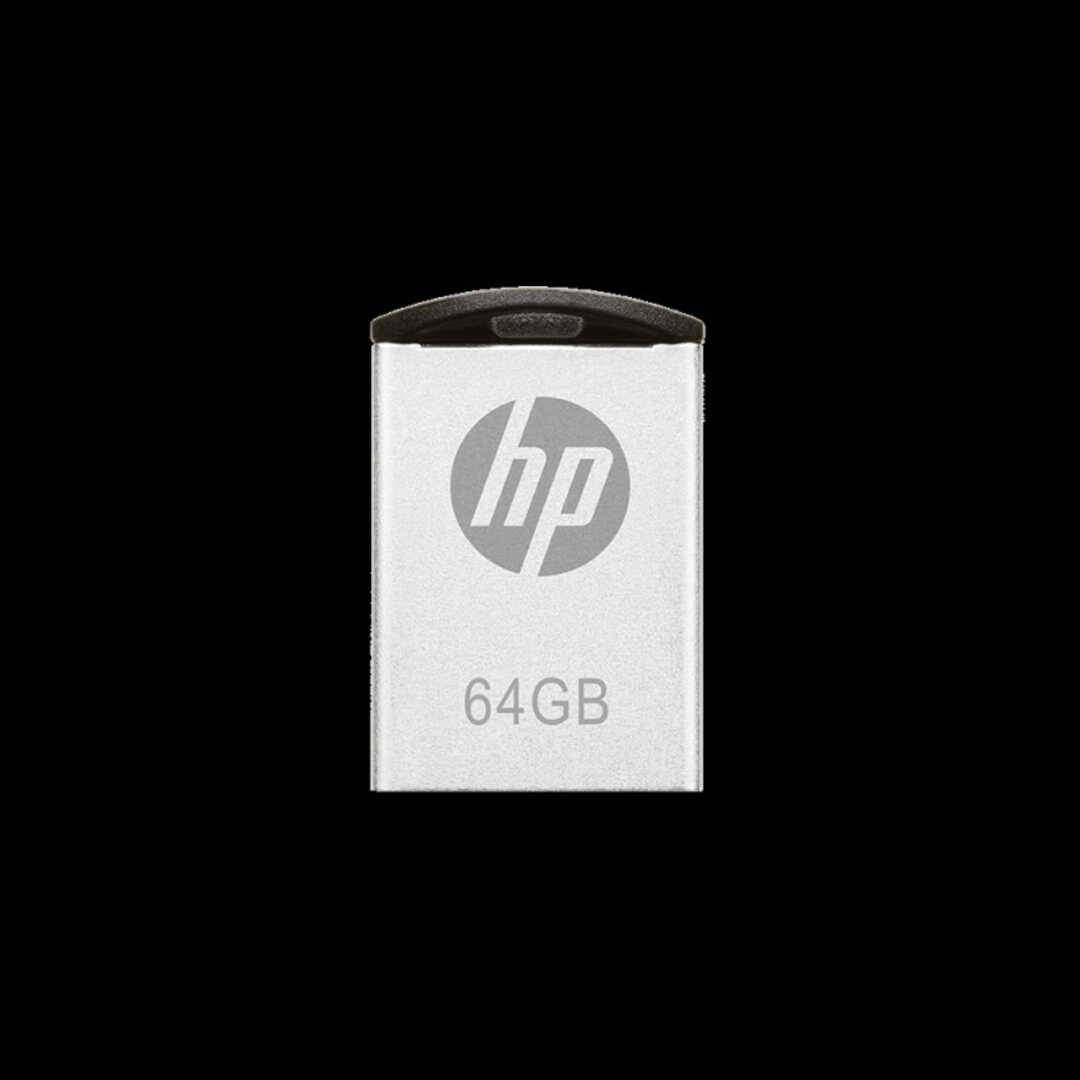 MEMORIA USB HP V222W USB 2.0 64GB PLATA