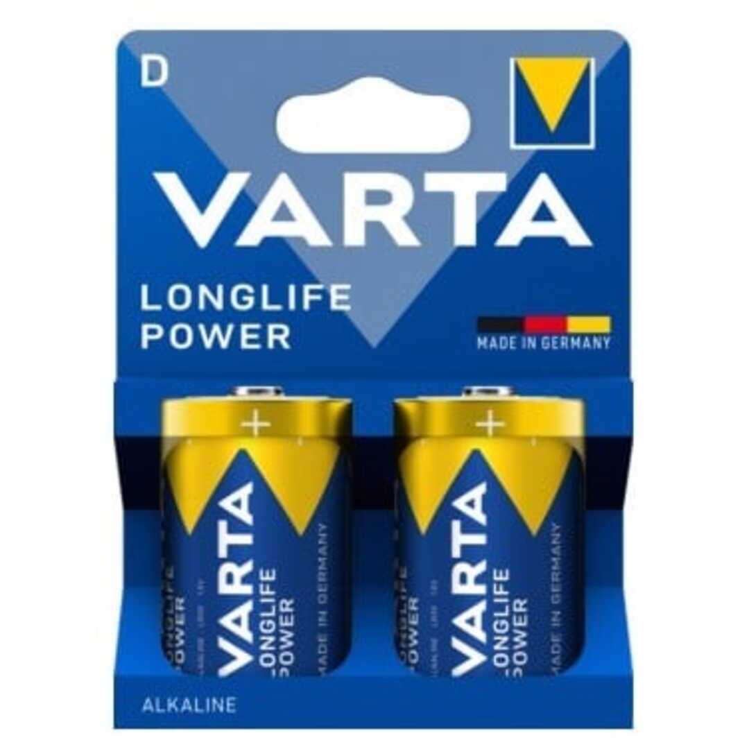 PILA VARTA LR20D ALC. LONG POWER 1 BLISTER