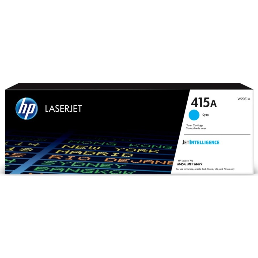 TONER HP LASERJET 415A W2031A AZUL CYAN