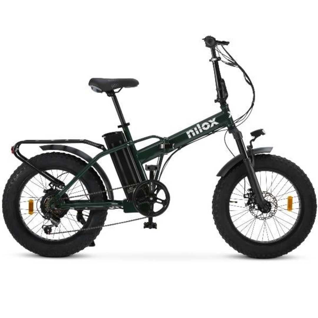 BICICLETA ELECTRICA NILOX X8 PRO 20X4P GREEN