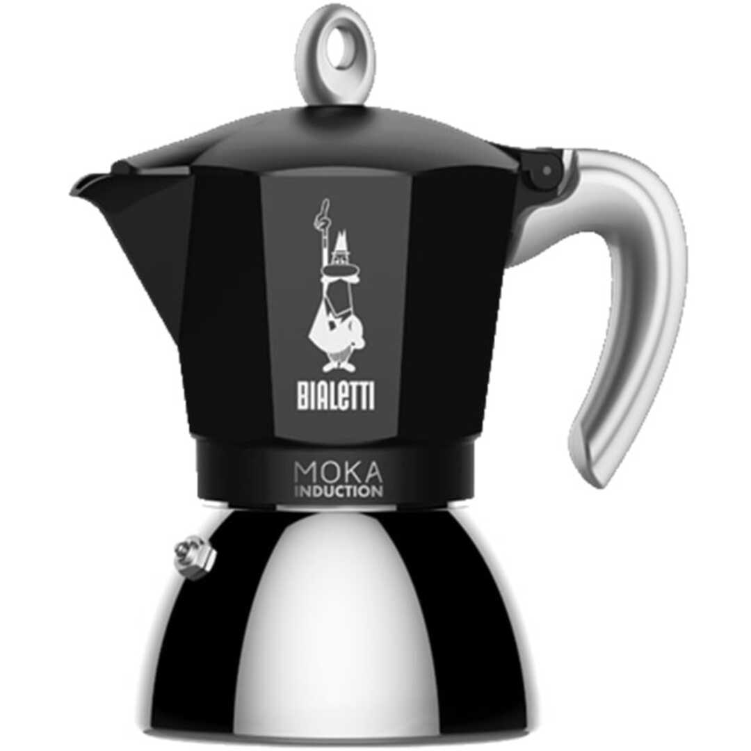CAFET. ITALIANA BIALETTI NEW MOKA INDUC BLACK 4T