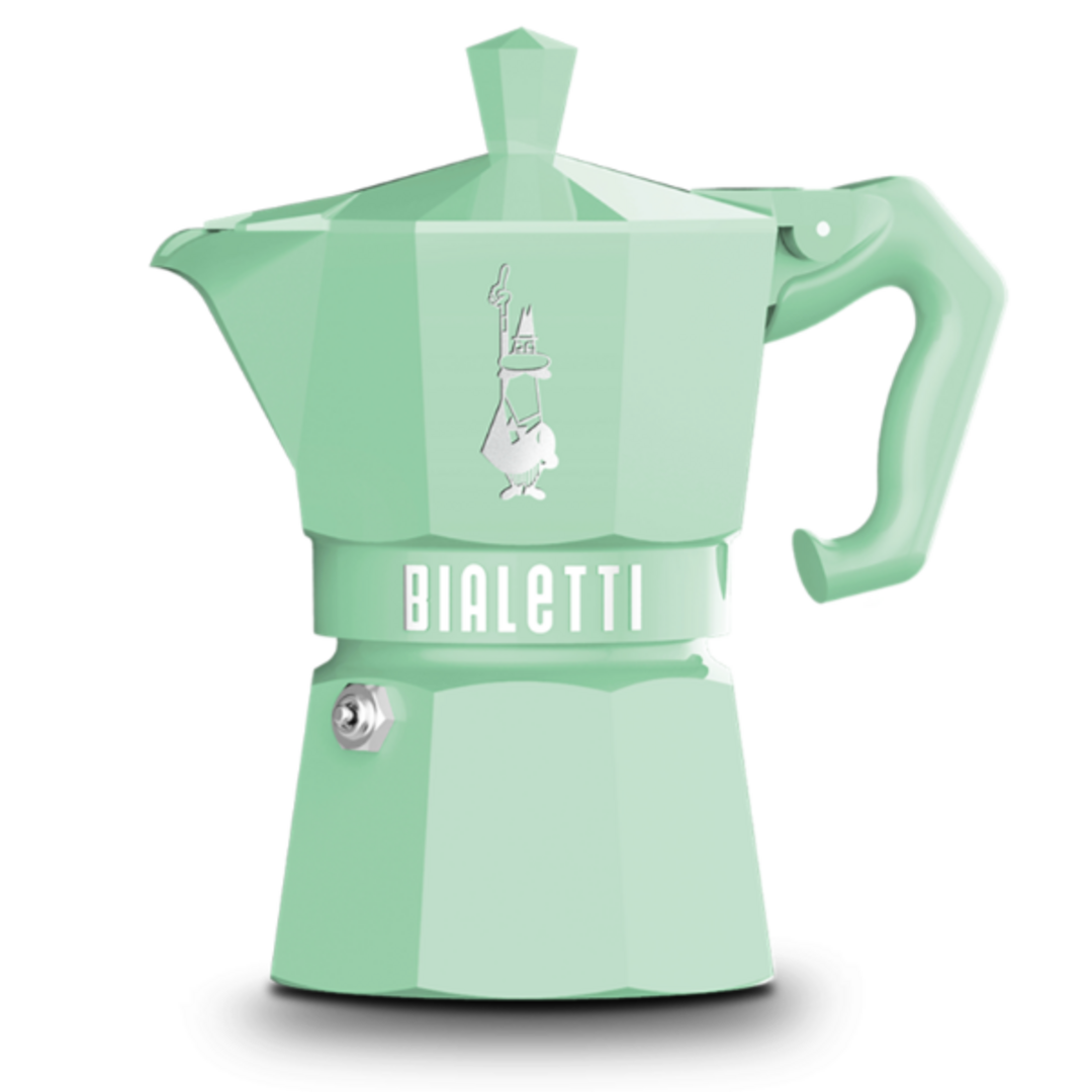 CAFET. ITALIANA BIALETTI MOKA EXCLUSIVE GREEN 3T