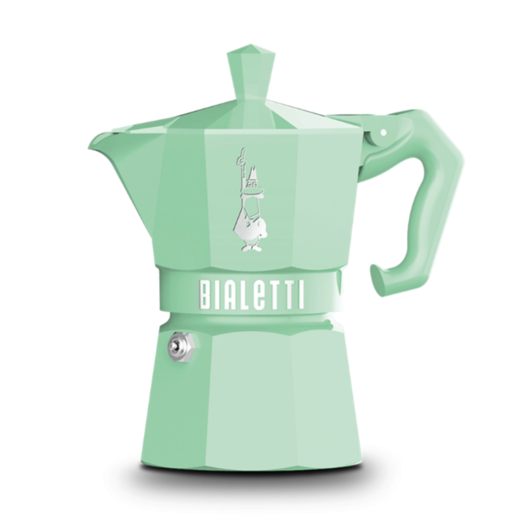 CAFET. ITALIANA BIALETTI MOKA EXCLUSIVE GREEN 6T