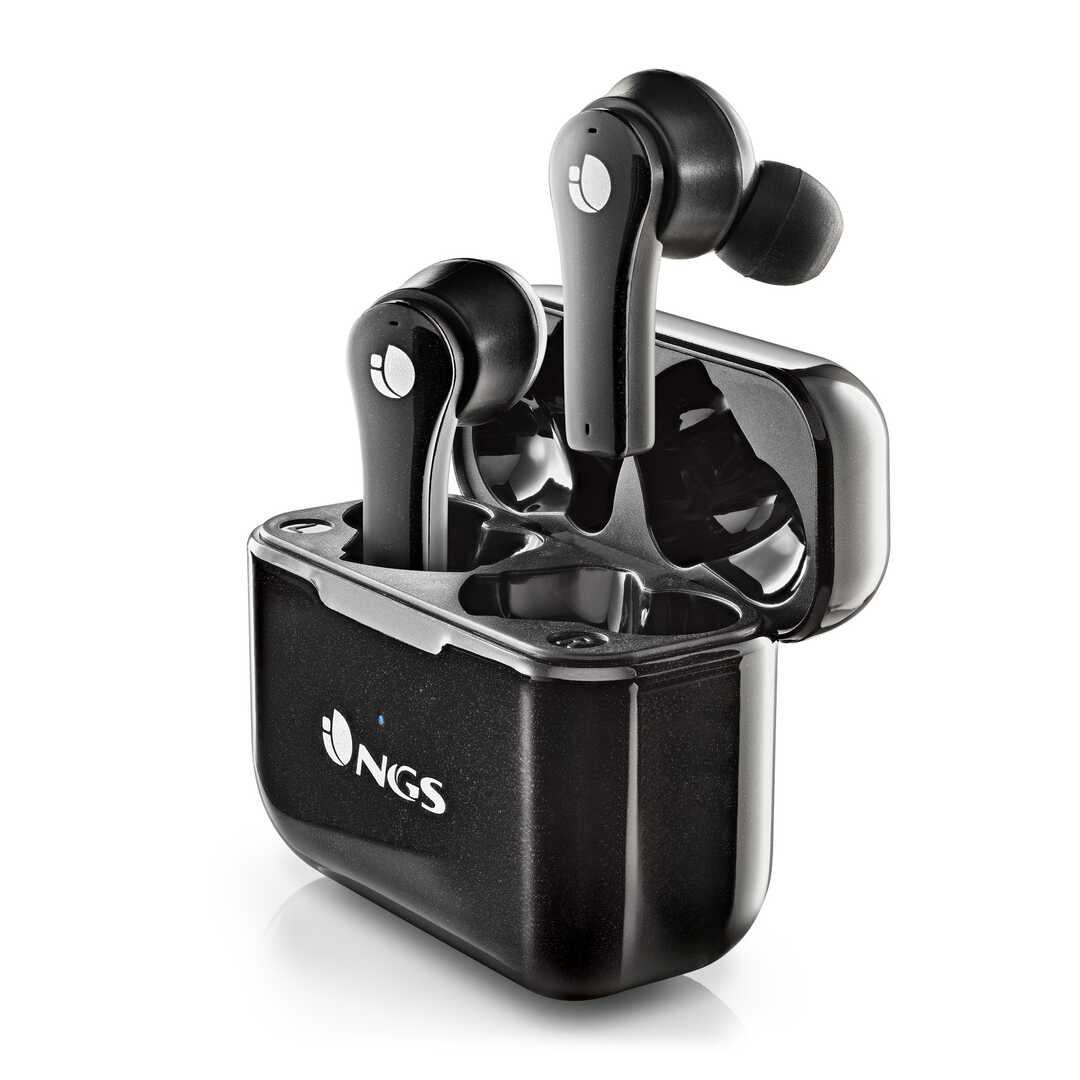 AURICULAR NGS ARTICA BLOOM BLACK TRUE WIRELESS