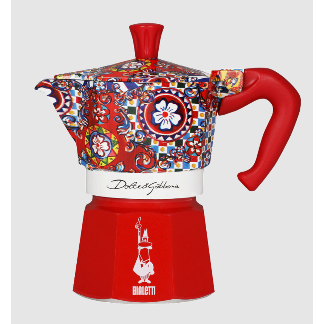CAFET. ITALIANA BIALETTI MOKA EXPRESS D&G RED 3T