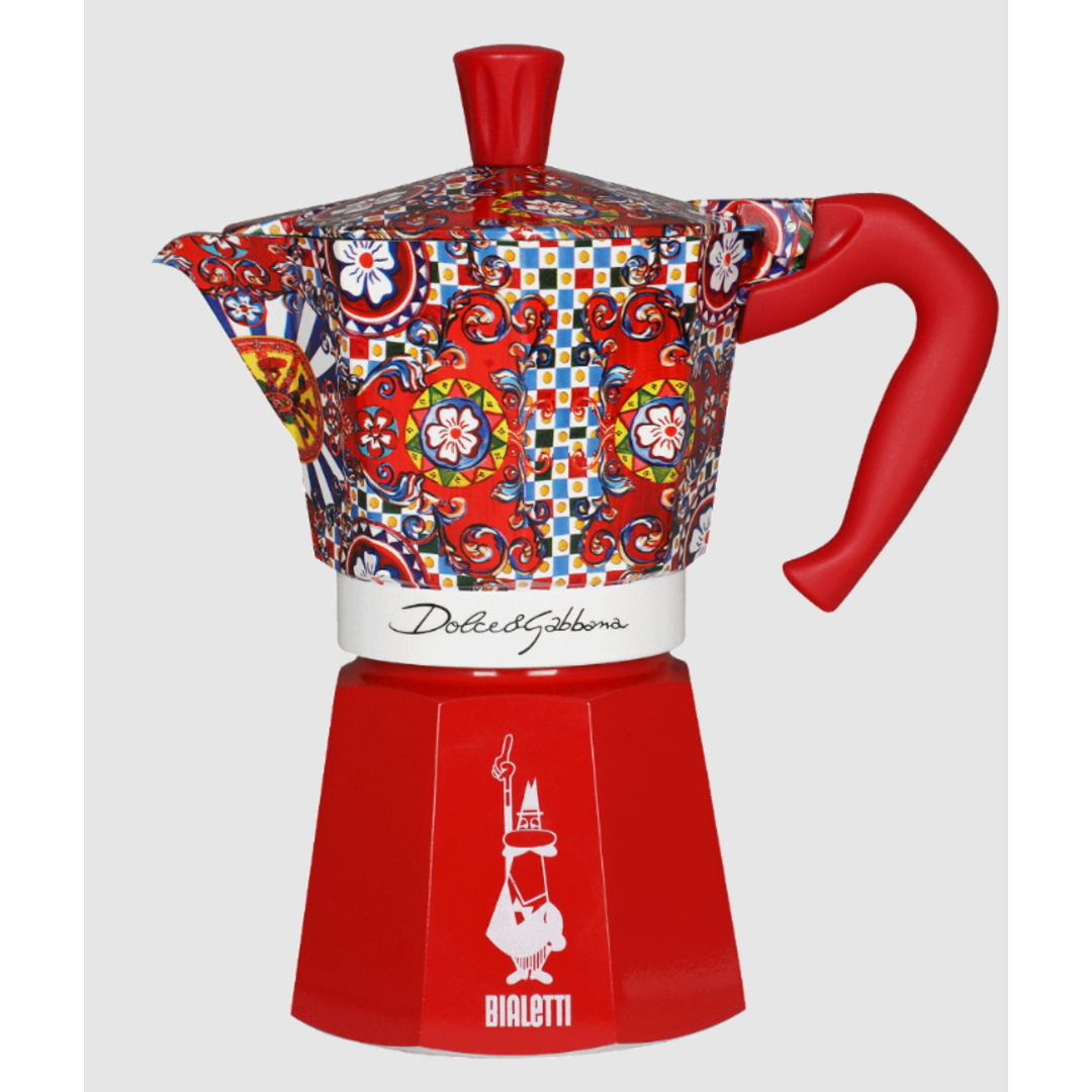 CAFET. ITALIANA BIALETTI MOKA EXPRESS D&G RED 6T