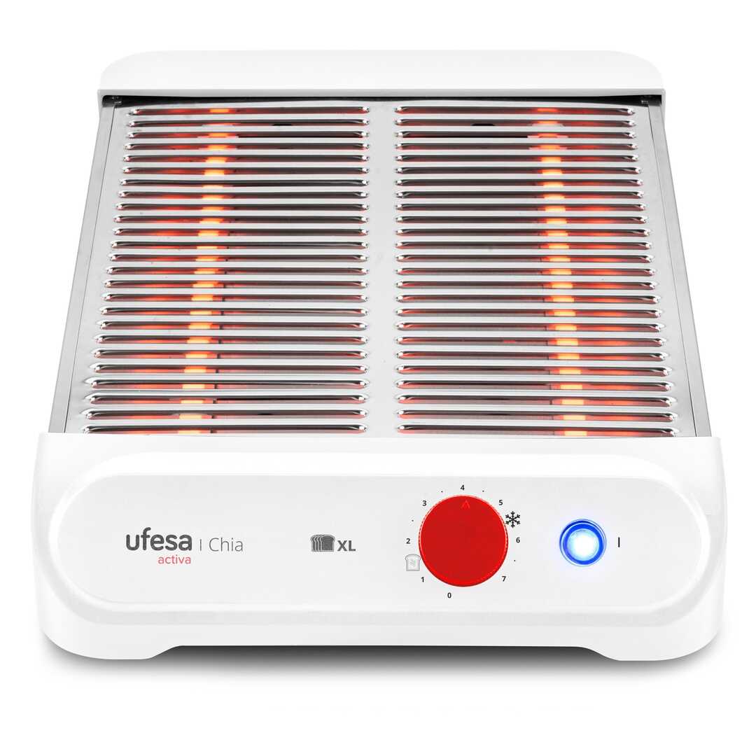 TOST. UFESA CHIA ACTIVA PLANO 900W 25X21,5CM