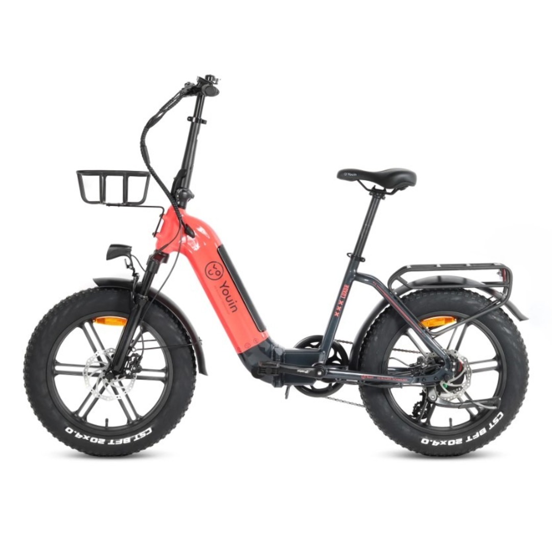 BICICLETA ELECTRICA YOUIN BK1716 LUXOR II CORAL/NE