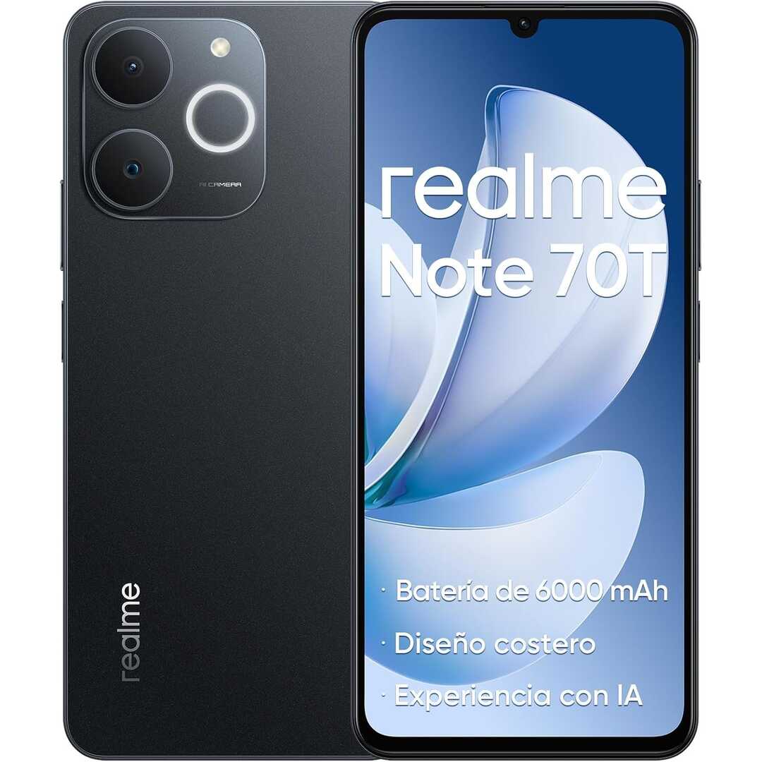 SMARTPHONE REALME NOTE 70T 4/128 6.74 BLACK