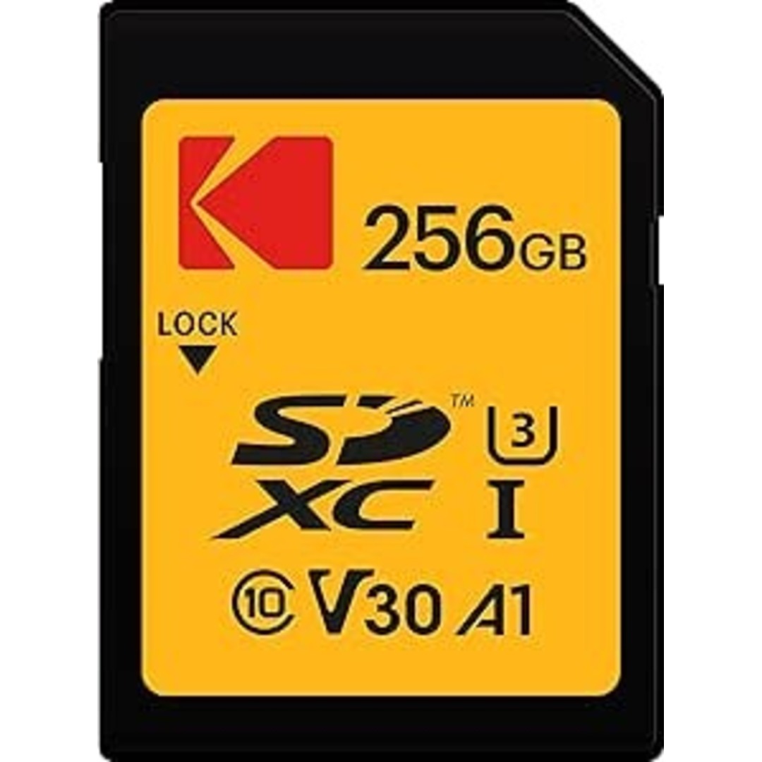 TARJ. MEM. KODAK SD 256GB UHS-I U3 V30 PREMIUM