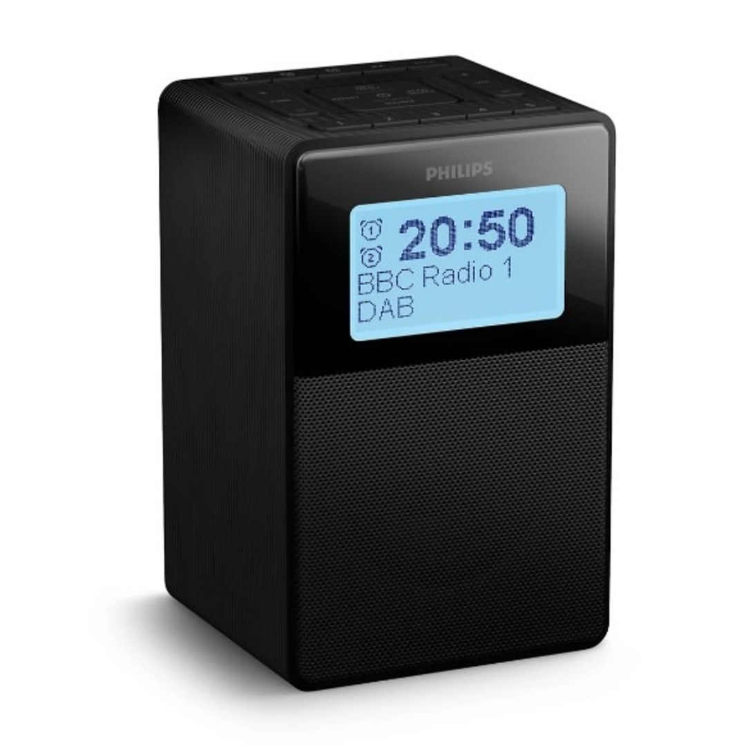 RADIO RELOJ PHILIPS TAR5100 BT FM/DAB+ NEGRO