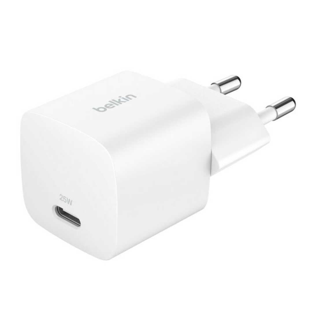 CARGADOR BELKIN 1XUSB C DE 25W BLANCO