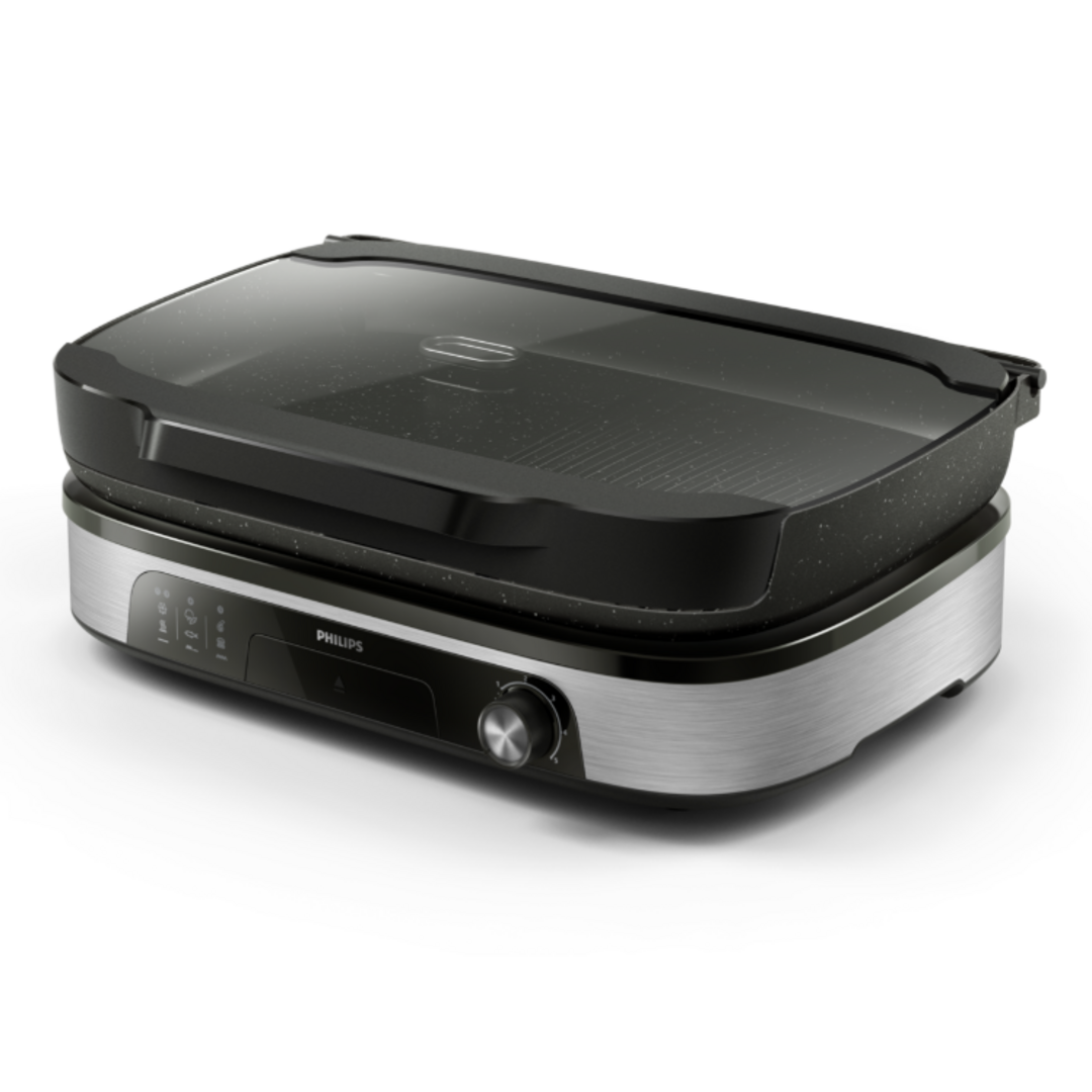 ASADORA PHILIPS HD6212/90 47X3X36,3CM TAPA SMOKER