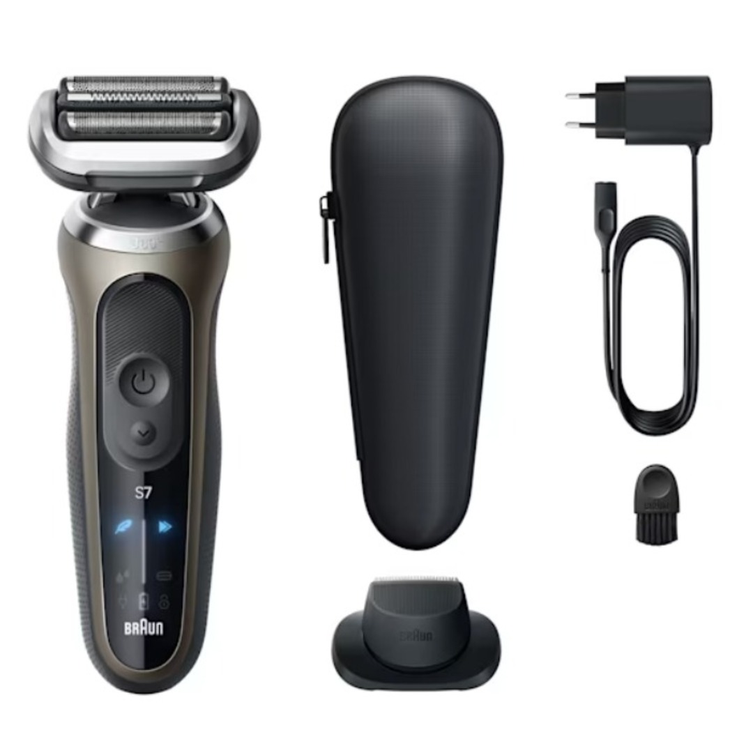 AFEITA. BRAUN 72-G1200S SERIE7 60MIM WET&DRY 360º