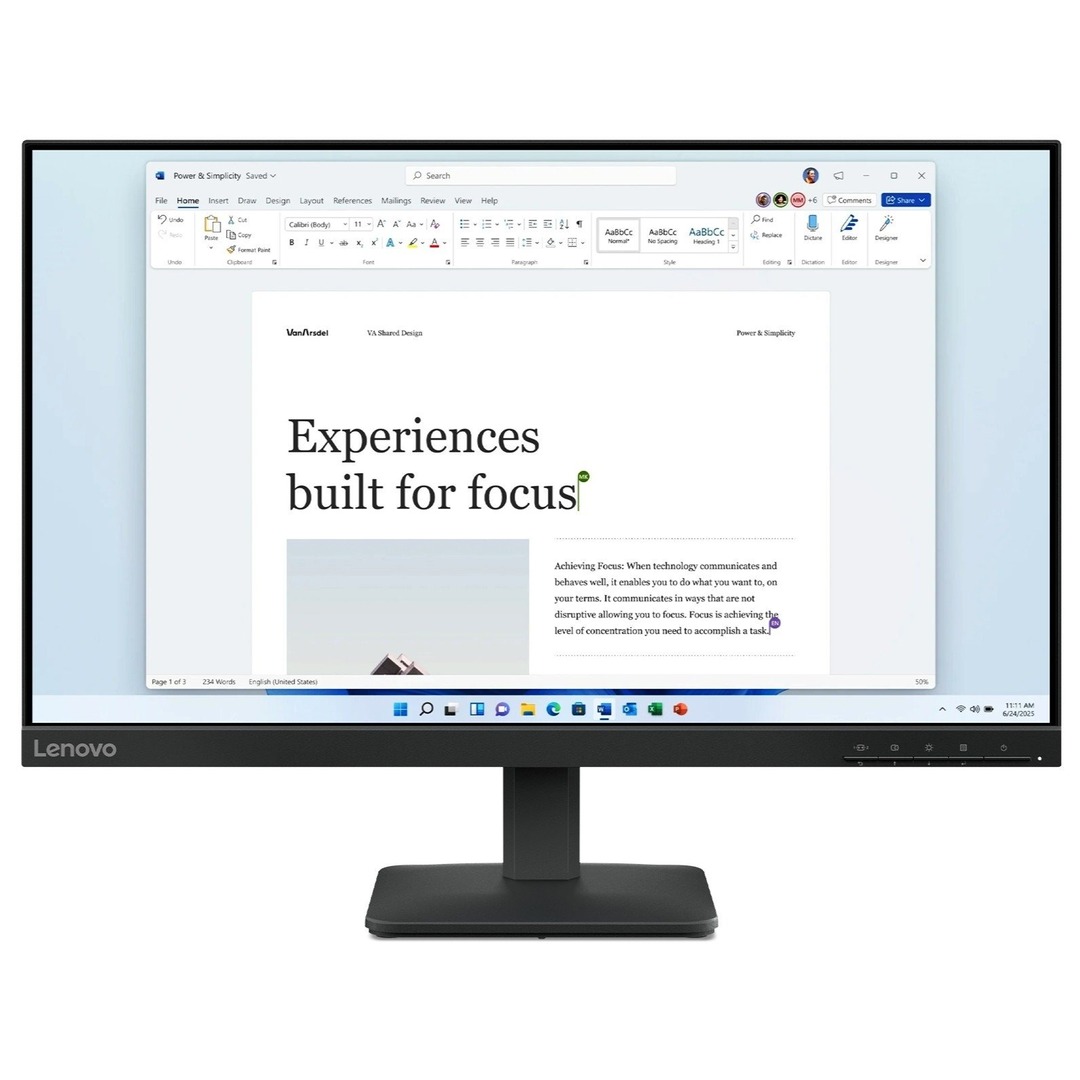 MONITOR LENOVO 24 L24 4E FHD 100HZ HDMI