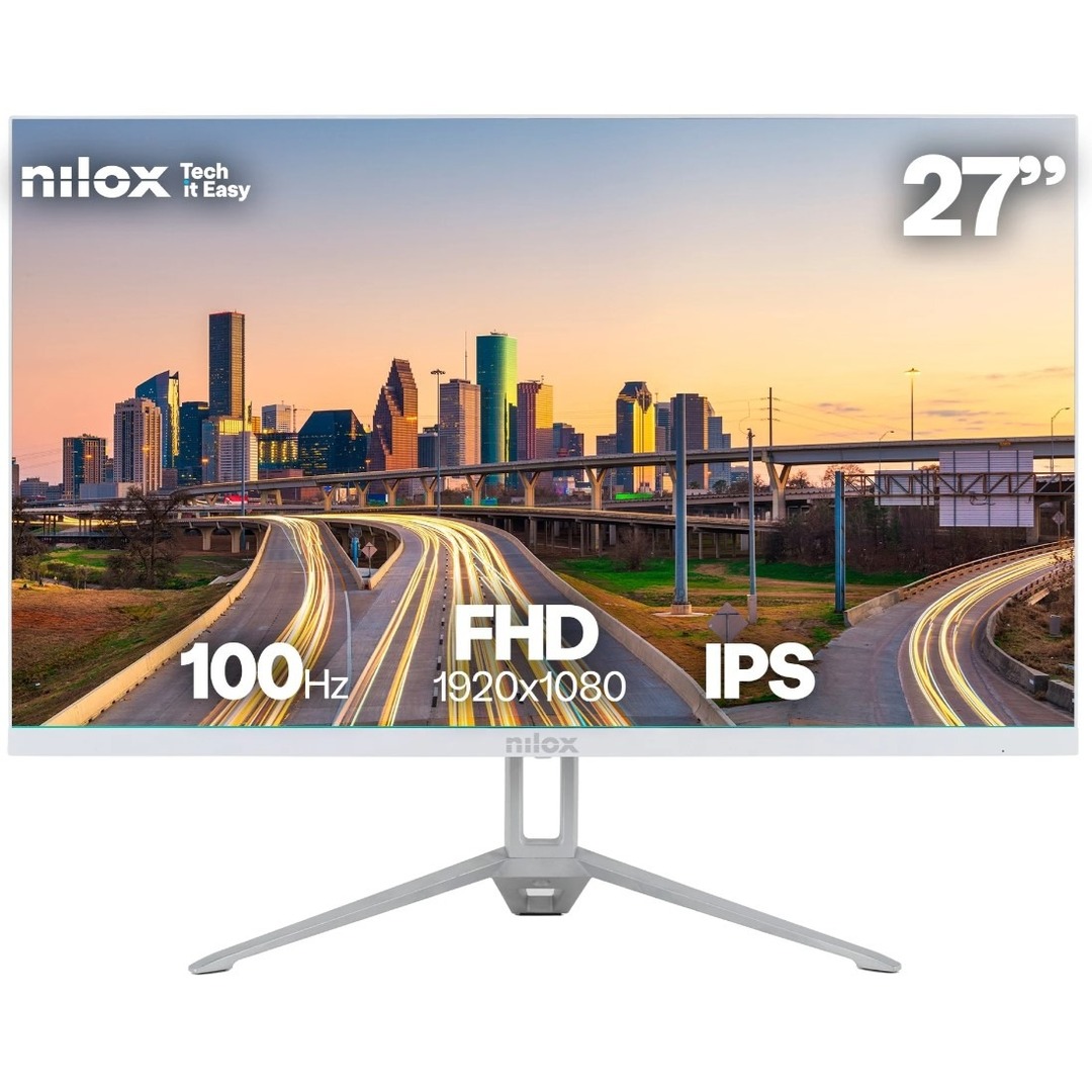 MONITOR NILOX 27 NXM27FHD100W IPS 100HZ BLANCO