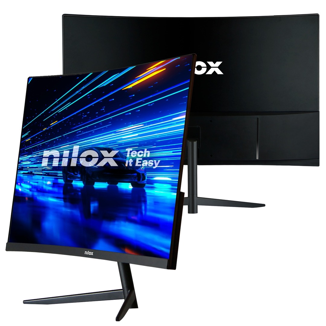 MONITOR NILOX 23,8 NXM24CRV2001 CURVO 200HZ NEGRO