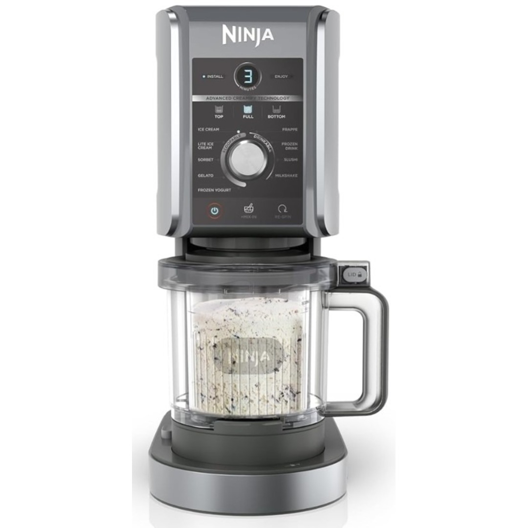 HELADERA NINJA NC502EU CREAMI DLUX 10EN1 800W 2L