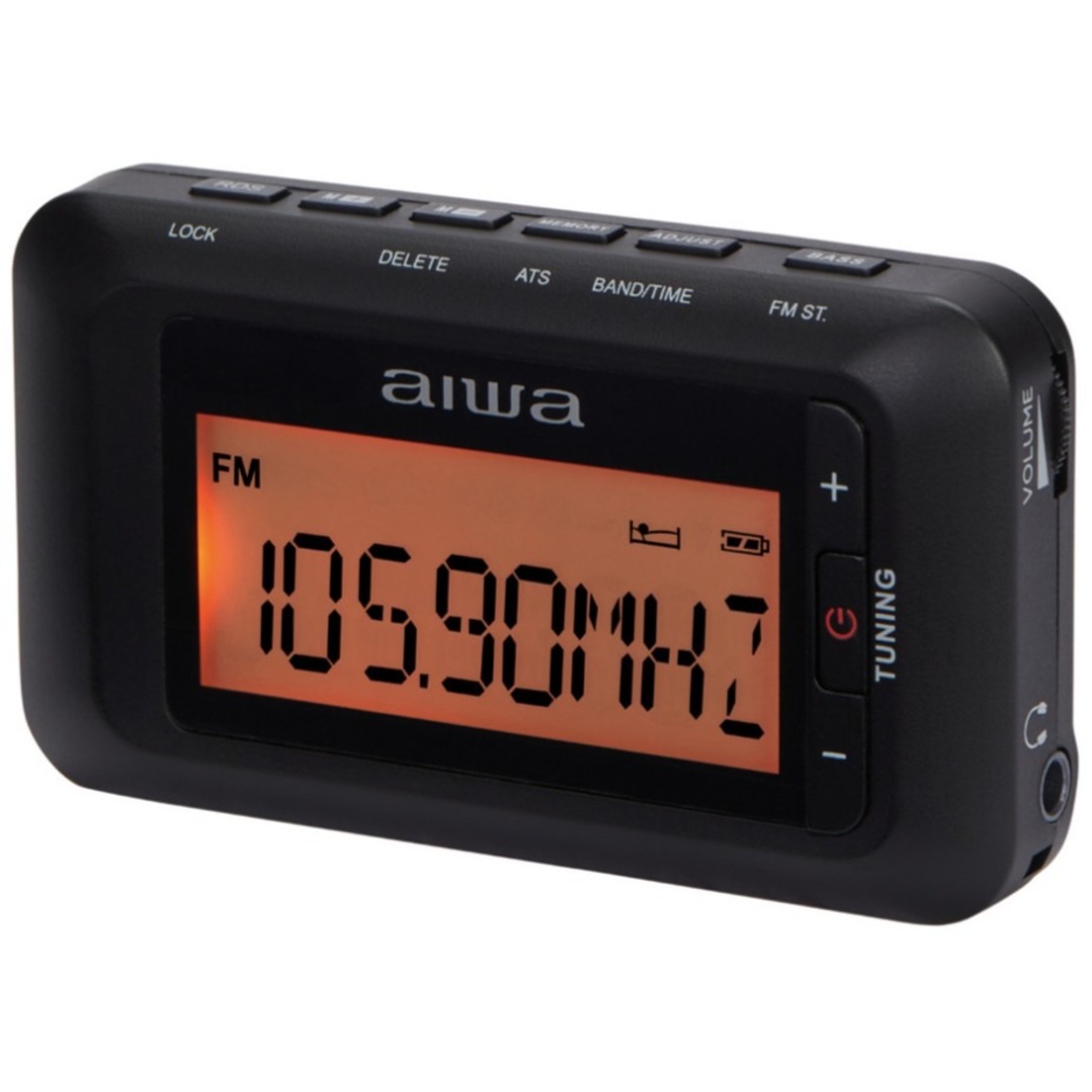 RADIO PORTATIL AIWA RD10 AM/FM DIGITAL NEGRO