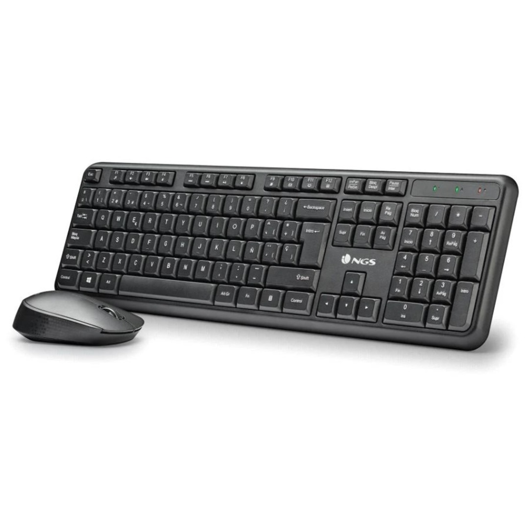 TECLADO + RATON NGS HARMONYKIT INALAMBRICO 12 TECL