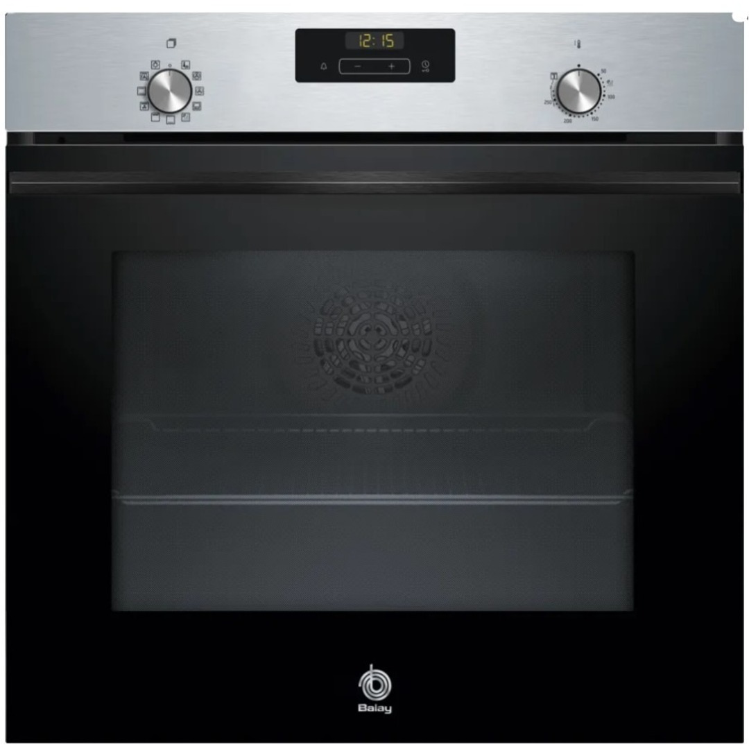 HORNO BALAY 3HB4151X3 71L MULTI VAPOR INT NEGRO