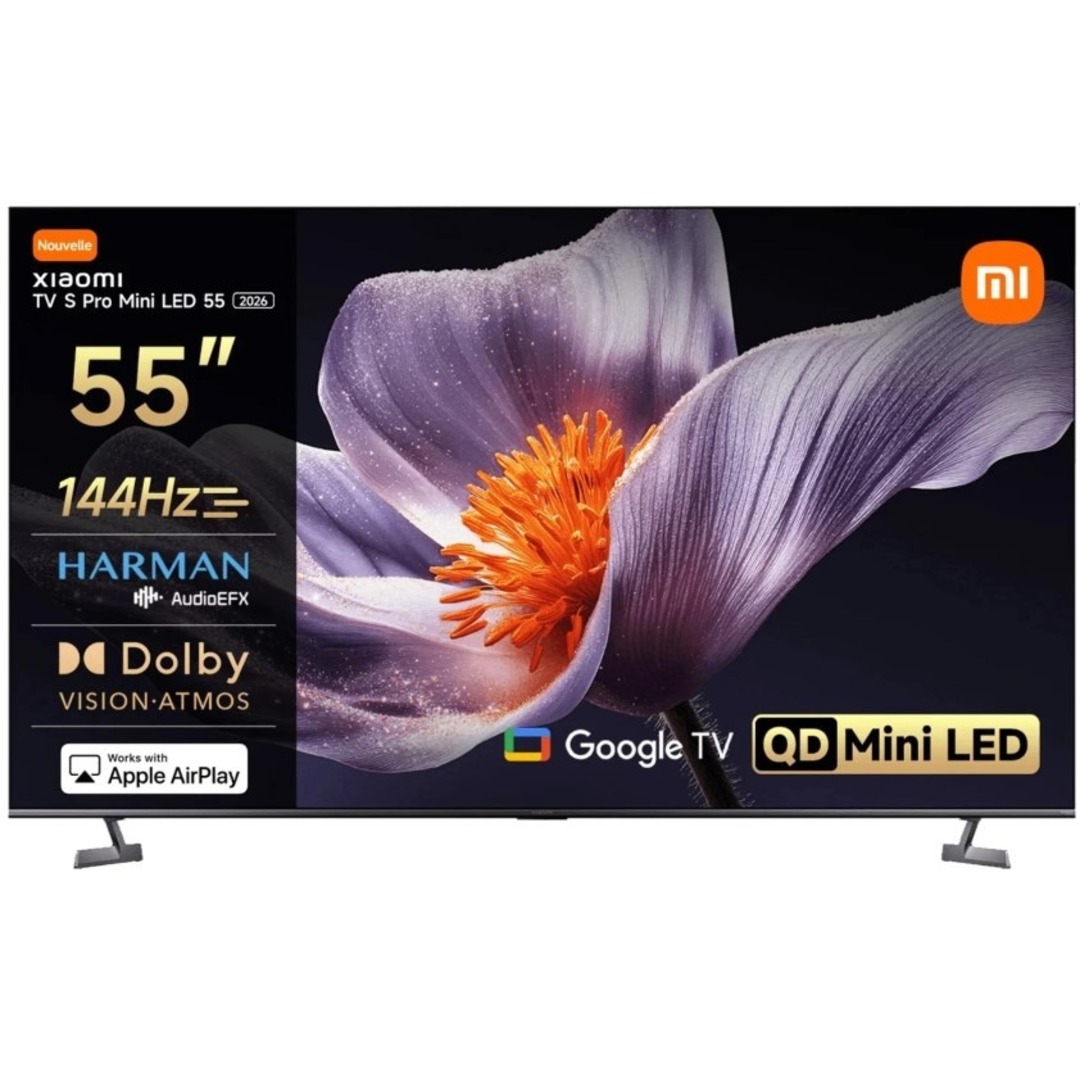 TV XIAOMI 55 S PRO MINILED 2026 UHD GOOGLETV 144H