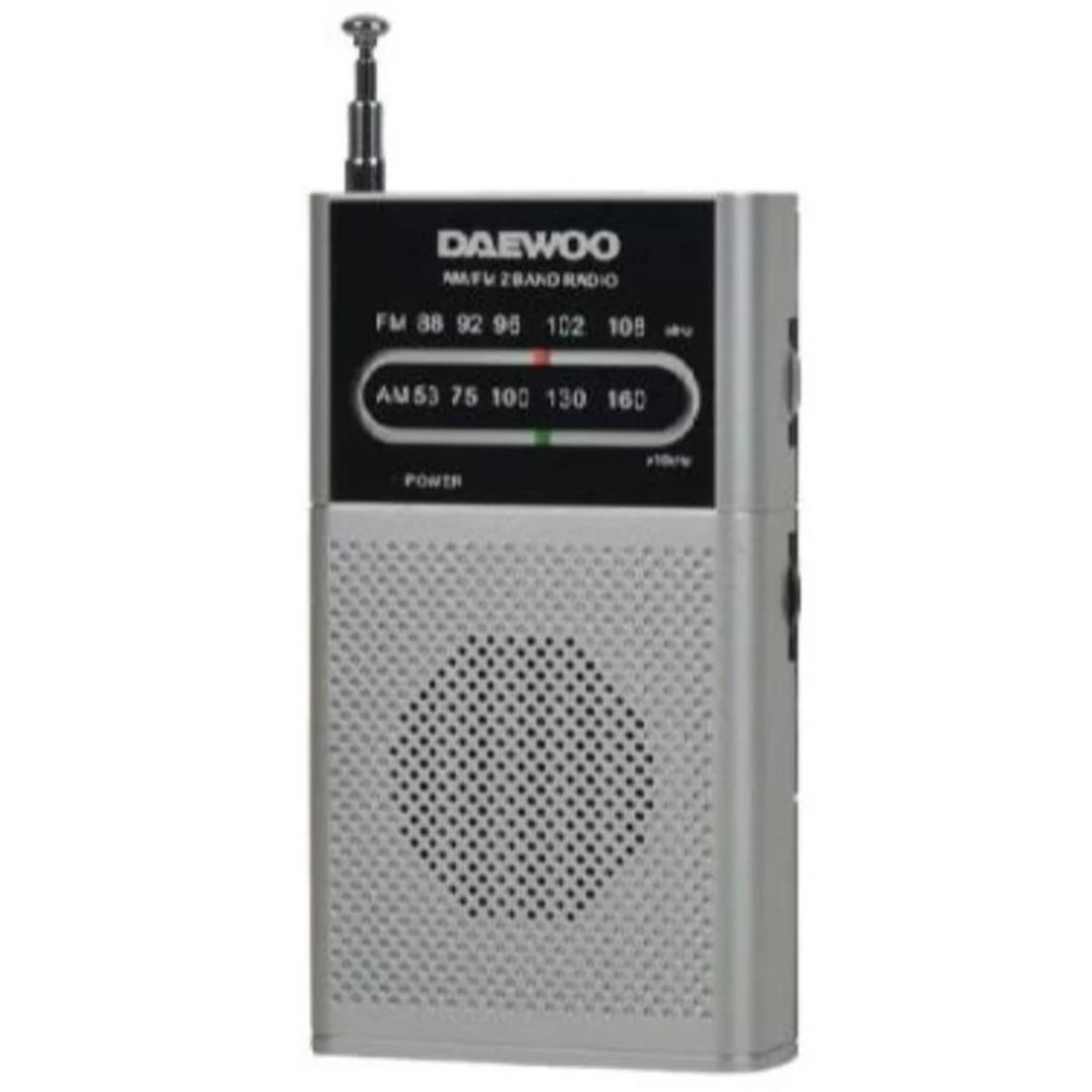 RADIO PORTATIL DAEWOO DW1027SL AM/FM ANTENA TELES