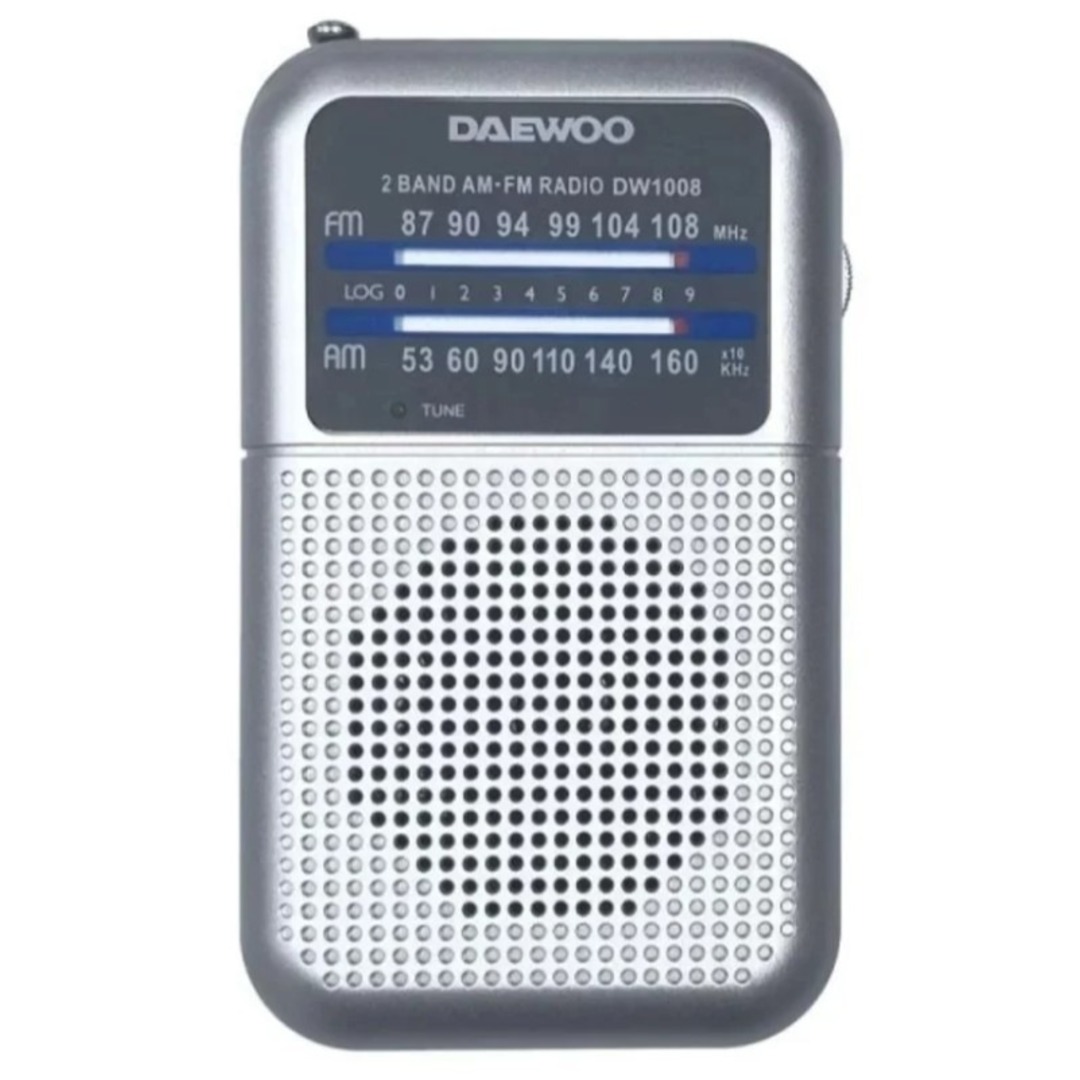 RADIO PORTATIL DAEWOO DW1008SL AM/FM ANTENA TELES