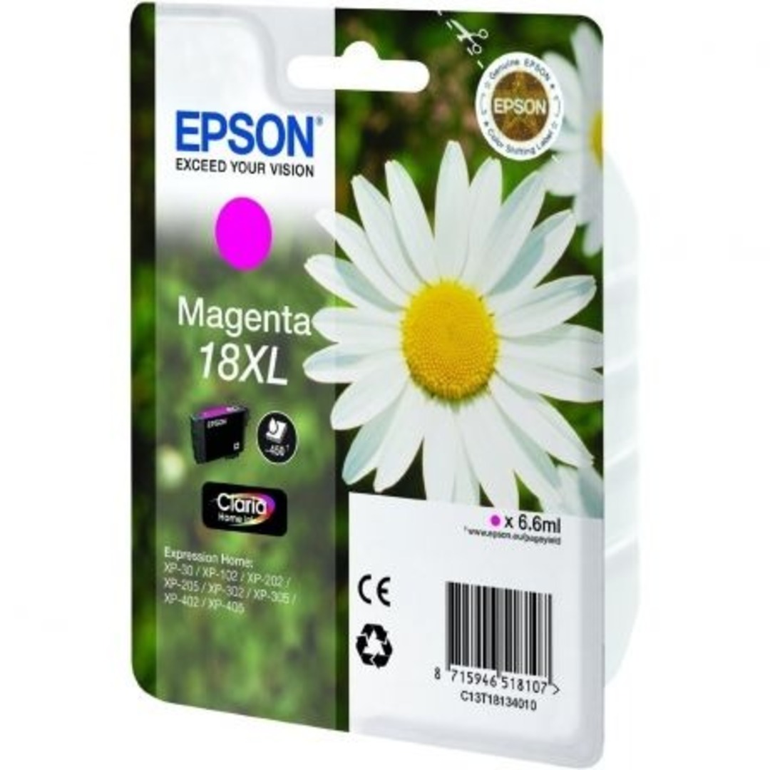 TINTA EPSON 18XL MAGENTA XL C13T18134012