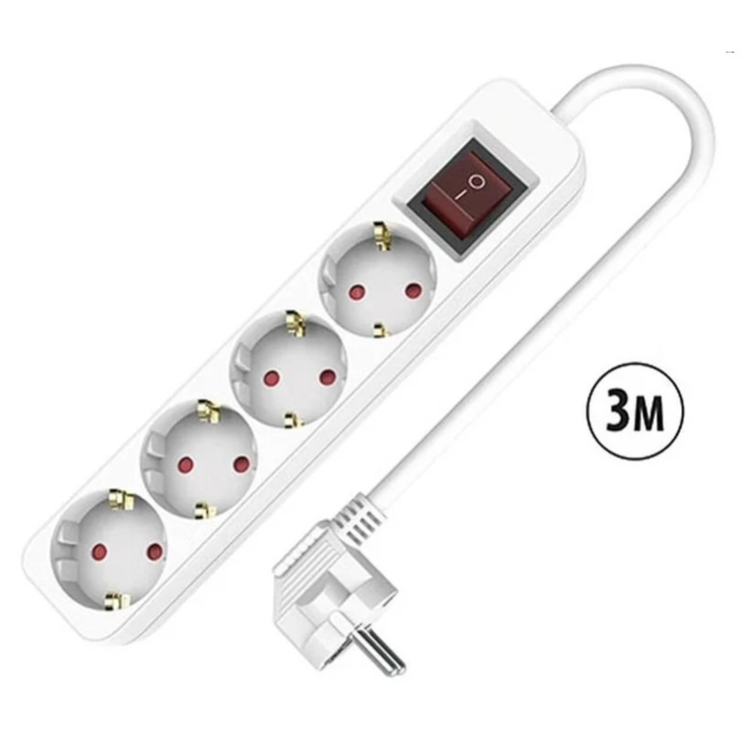 REGLETA TM ELECTRON TMUAD534S 4 TOMAS IN 3M
