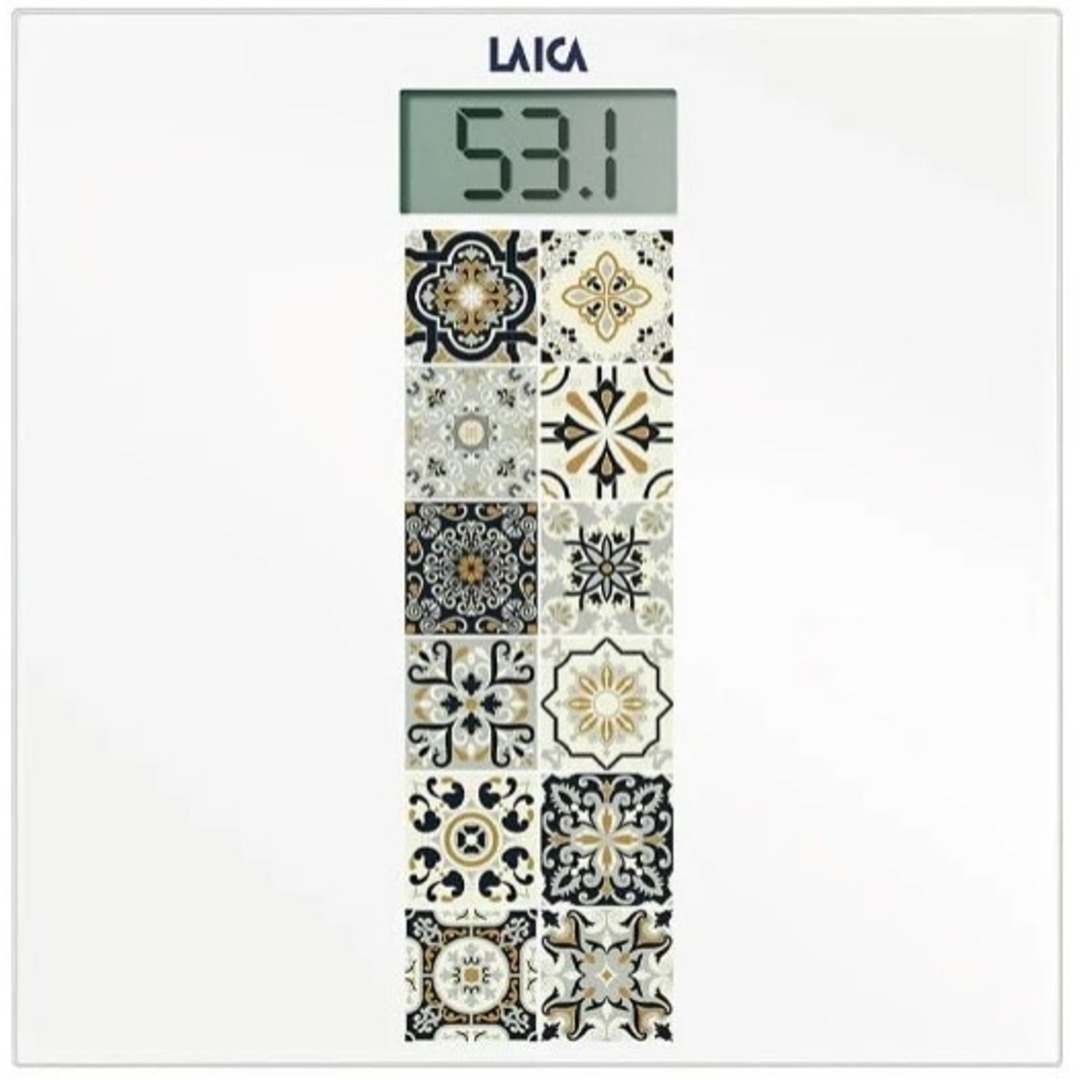 BASCULA LAICA PS1082N CRISTAL 30x30 PILAS
