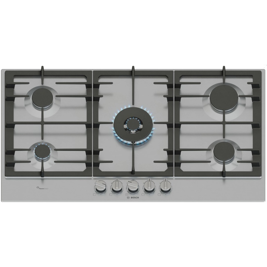 ENCIM. BOSCH PCR9A5I90 5F 90CM GAS NAT INOX