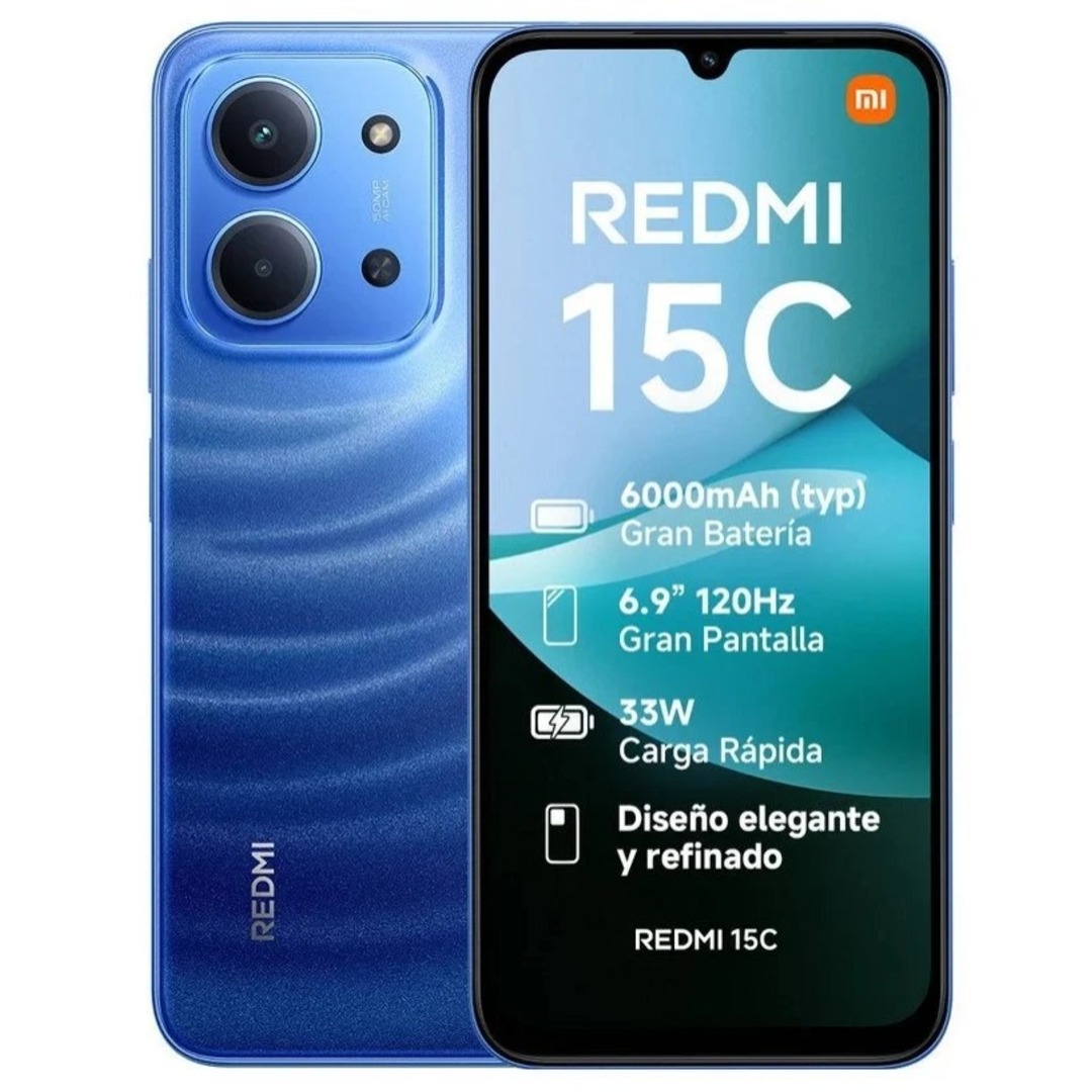 SMARTPHONE REDMI 15C NFC 4/256 6,9 MOONLIGHT BLUE