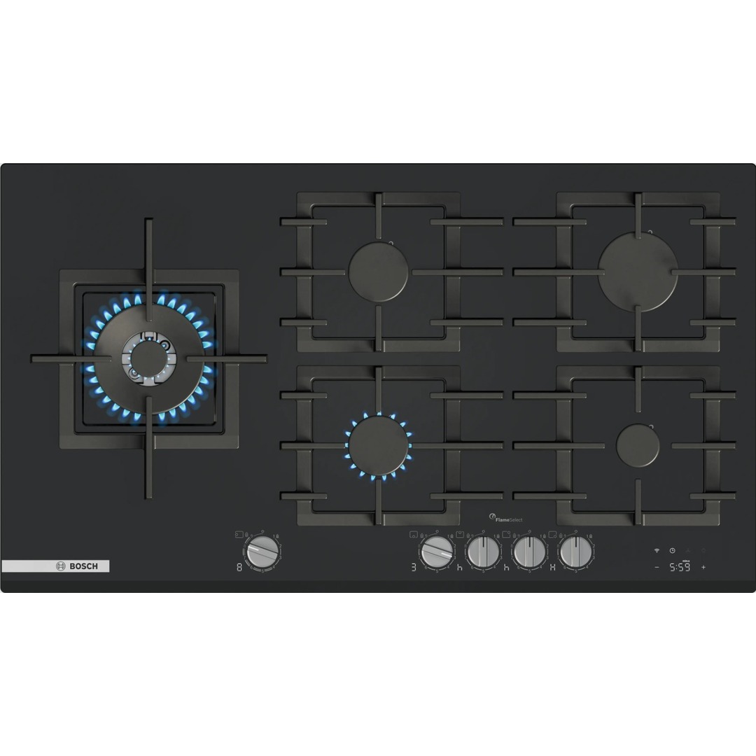 ENCIM. BOSCH PRS9A6H40 5F 90CM GAS NAT INT NEGRO