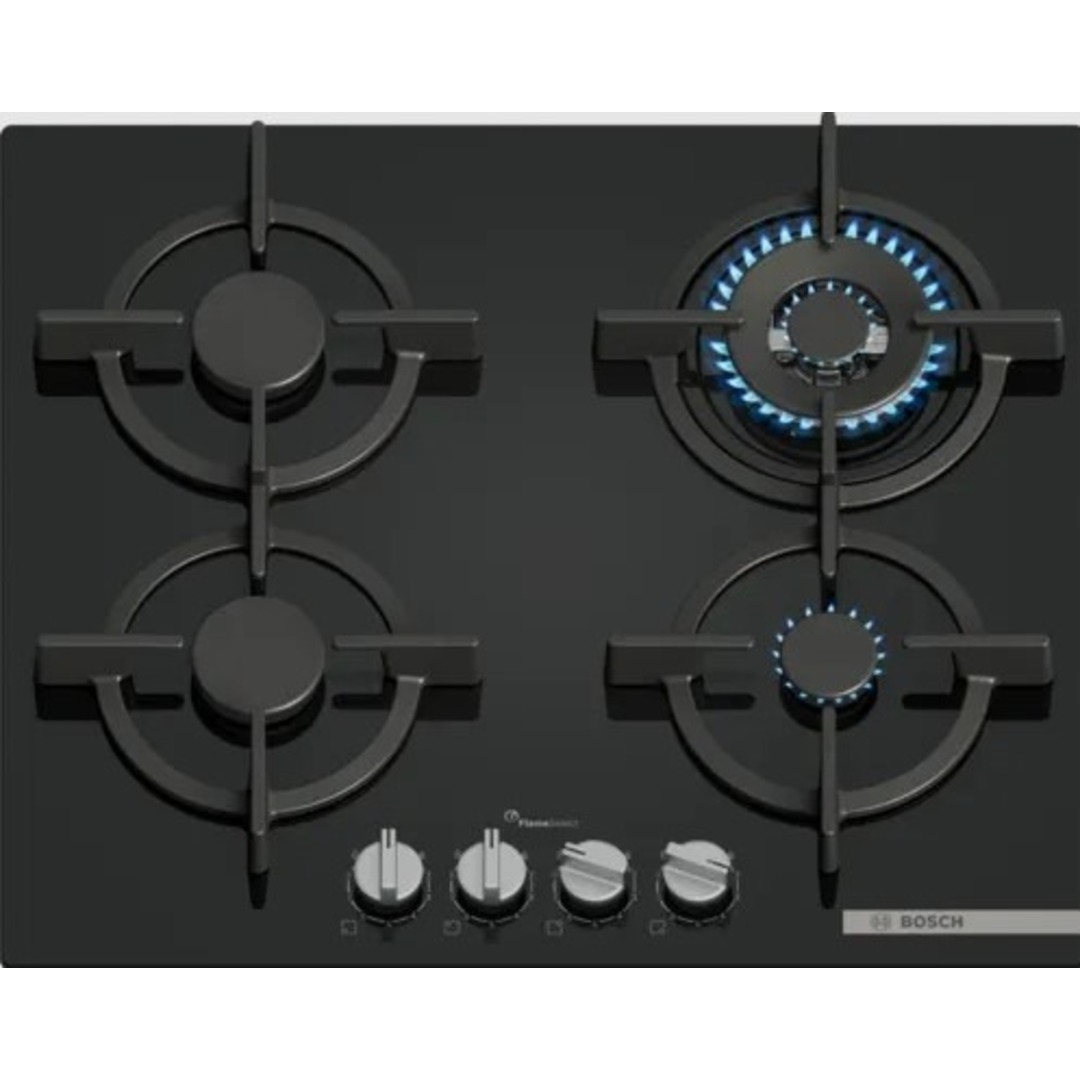 ENCIM. BOSCH PPH6A6I10 4F 60CM GAS NAT INT NEGRO
