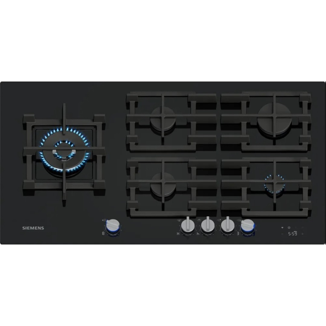 ENCIM. SIEMENS ER9A6SH40 5F 90CM GAS NAT INT NEGRO